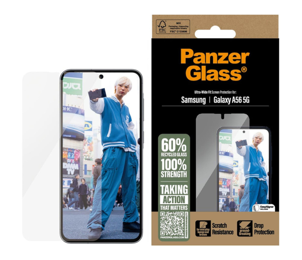 PanzerGlass Ultra-Wide Fit do Samsung Galaxy A56 5G - 1538924 - zdjęcie